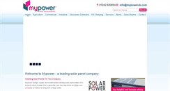 Desktop Screenshot of mypoweruk.com